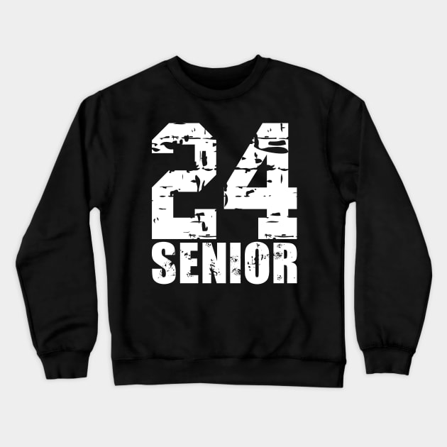 2024 Senior Crewneck Sweatshirt by colorsplash